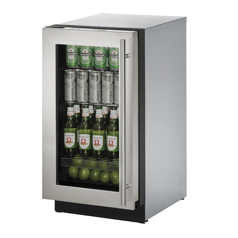 ULine 3000 Series 123 Can 18" Undercounter Beverage Refrigerator Wayfair